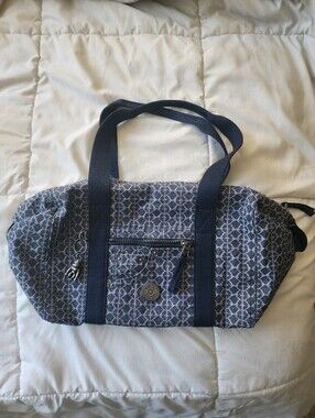 Kipling Denim Tote Bag